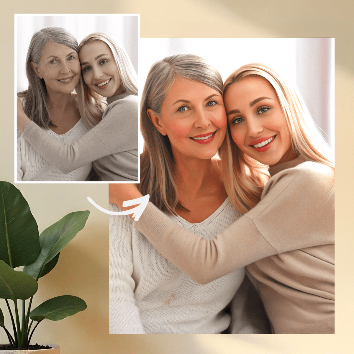 Image of Z okazji 50. mamy - druk na szkle, portret z Twojego zdjęcia - Wymaluj Prezent