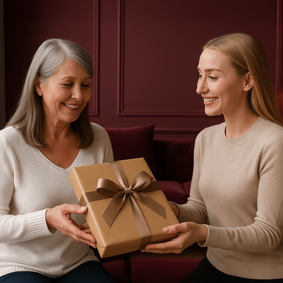 Image of Z okazji 50. mamy - druk na szkle, portret z Twojego zdjęcia - Wymaluj Prezent